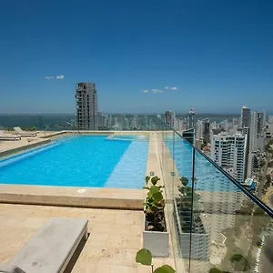 En Edificio Murano Elite Frente A Playas De Bocagrande Apartamento